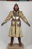  Photos Medieval Guard in plate armor 2 